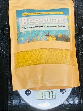 NWT Pure & Organic Beeswax Pellets 16 oz / 1 lb